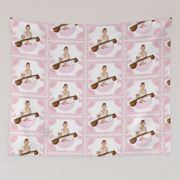 Item preview, Saraswati the goddess of knowledge designed and sold by FunnyEye.