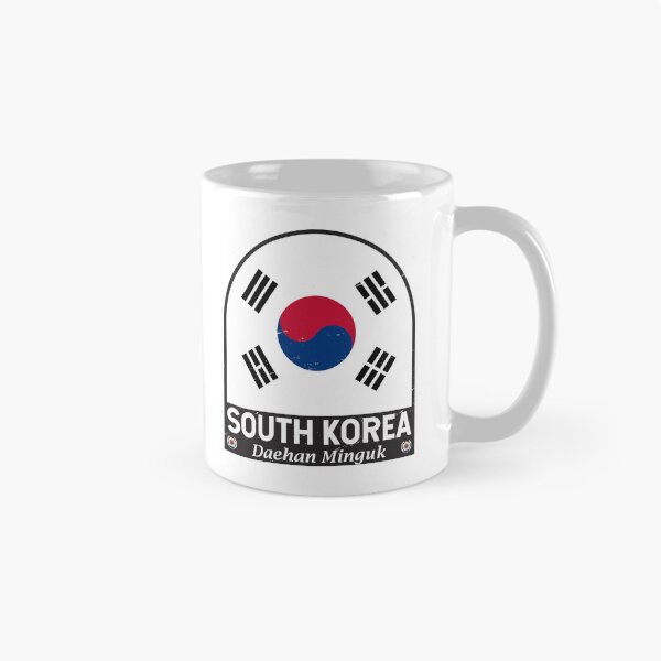 Item preview, South Korea Flag Emblem Distressed Vintage designed and sold by KrisSidDesigns.