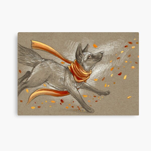 Autumn Frolic Canvas Print