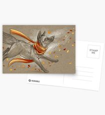 Autumn Frolic Postcards