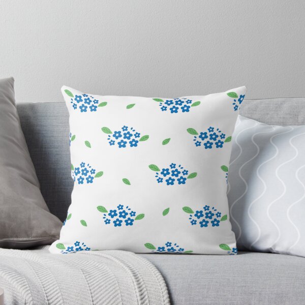 Item preview, blue flowers designed and sold by ljstudio.