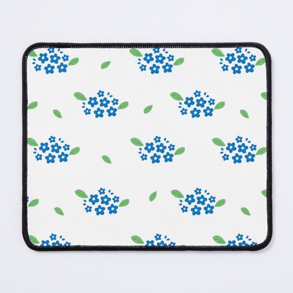 Item preview, blue flowers designed and sold by ljstudio.