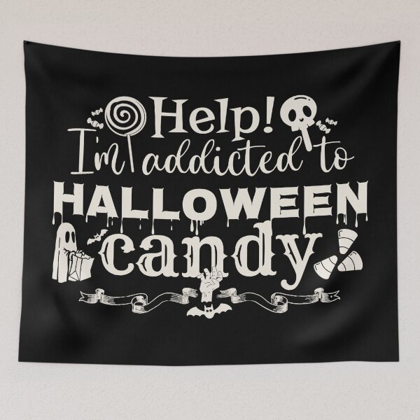 Item preview, Help! I'm Addicted To Halloween Candy designed and sold by TrulyEpoque.