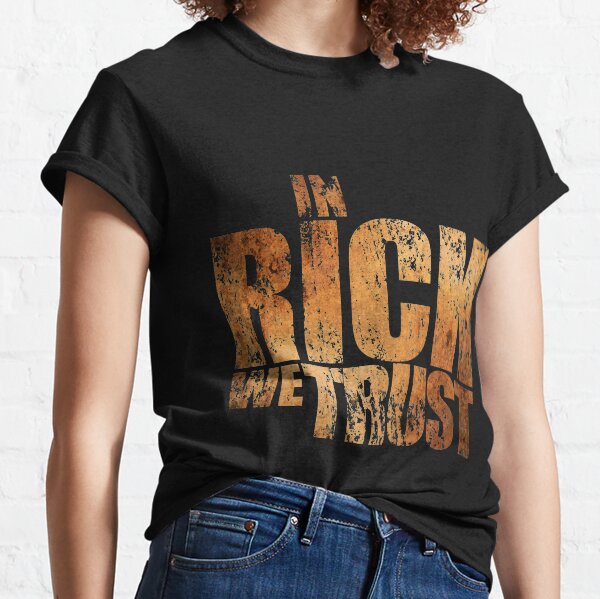 Item preview, In Rick We Trust designed and sold by Happy-Llama-Art.