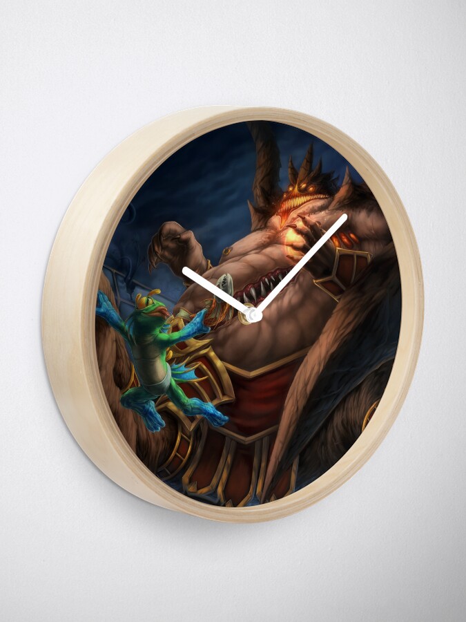 Alternate view of Slippery Clock