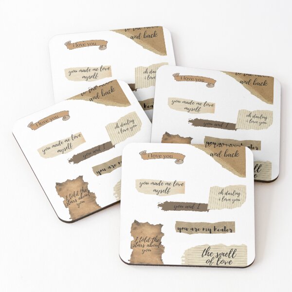 Item preview, aesthetic love quotes for your loved ones  designed and sold by aesthetic-land.