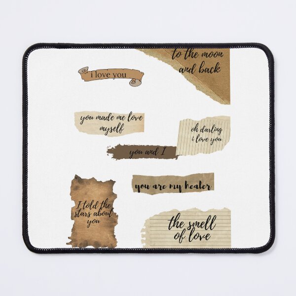 Item preview, aesthetic love quotes for your loved ones designed and sold by aesthetic-land.