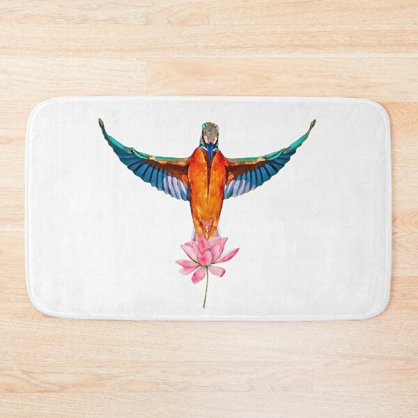 Item preview, Watercolor Kingfisher designed and sold by virillanissa.