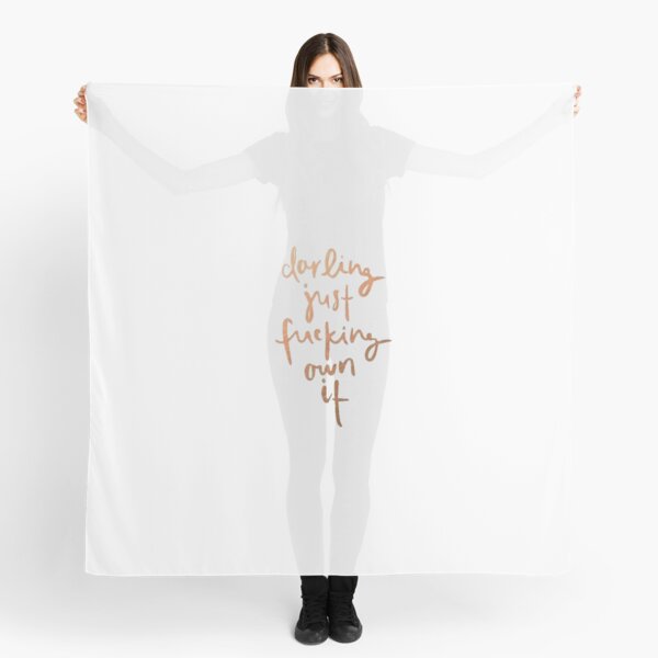 Aesthetic Quotes Scarves Redbubble