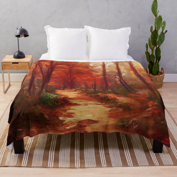 Item preview, Forest Trail in the Fall designed and sold by EcoArtLab.