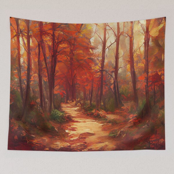 Item preview, Forest Trail in the Fall  designed and sold by EcoArtLab.