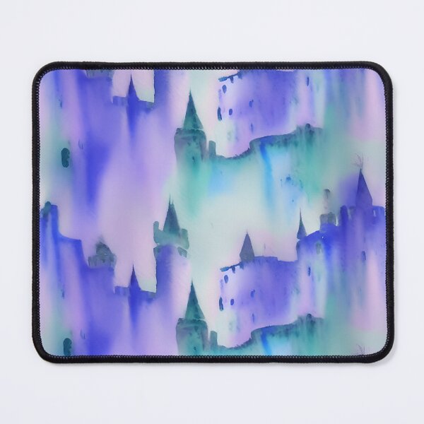 Item preview, Watercolor Castle Pattern designed and sold by balderdash-i.