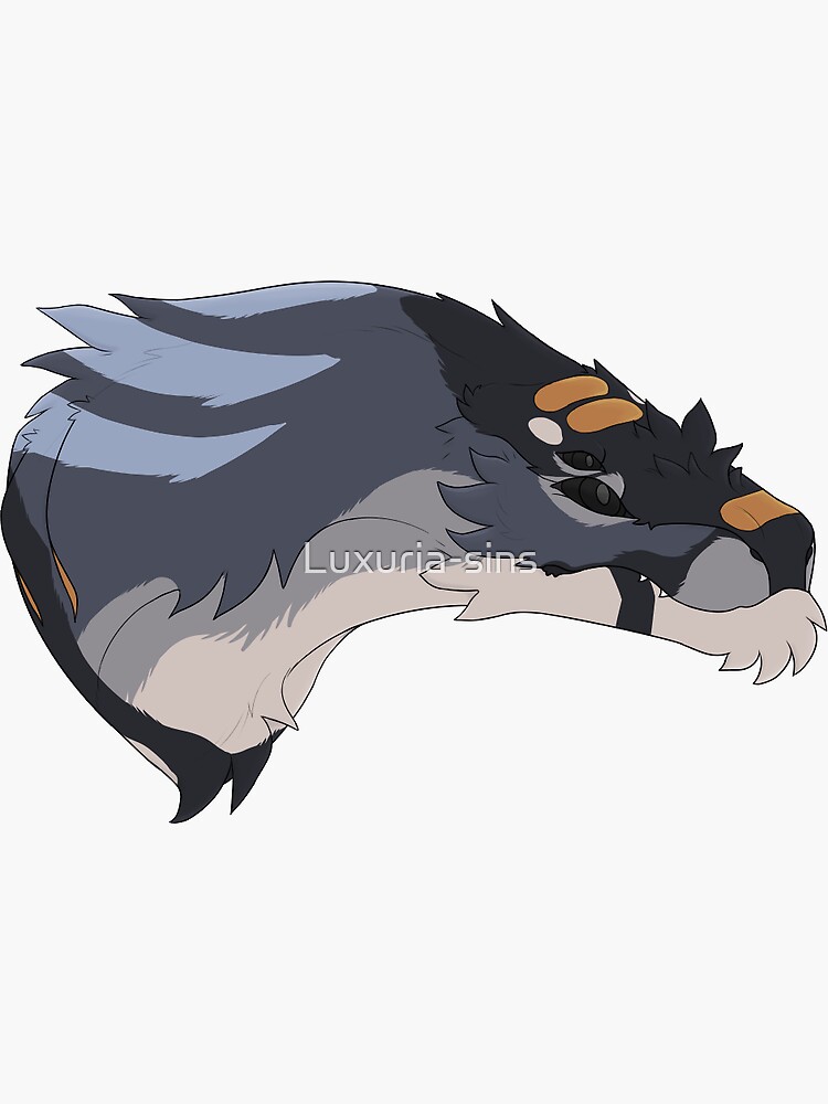 Male Prabiki Creatures of Sonaria Sticker for Sale by olbibulbis