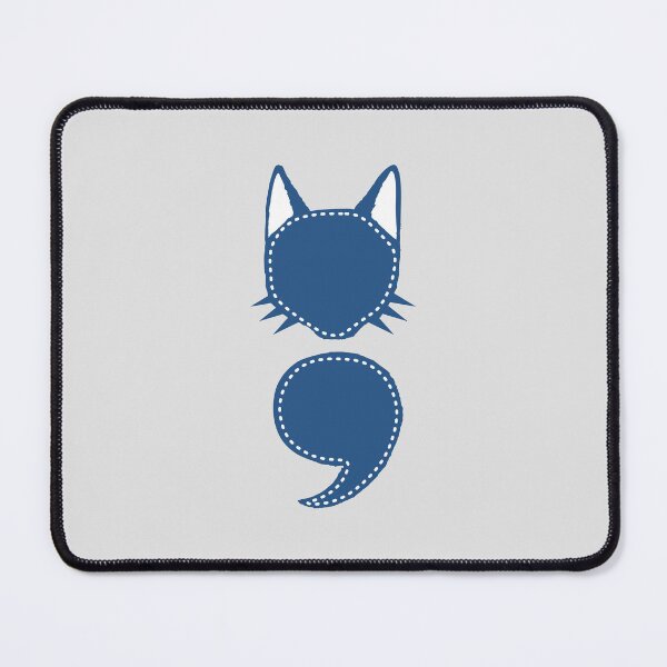 Item preview, Semicolon Cat designed and sold by THROUGH-LIFE.