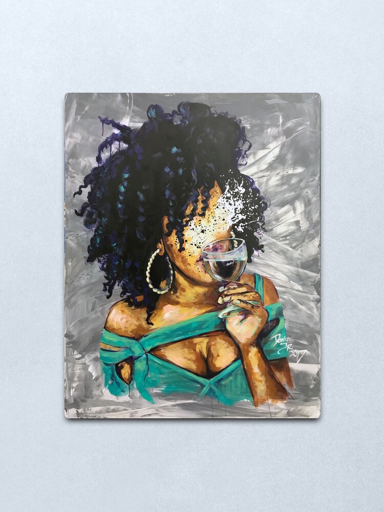 Alternate view of Naturally L Metal Print