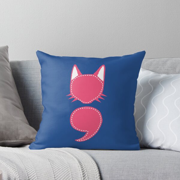 Item preview, Semicolon Cat designed and sold by THROUGH-LIFE.