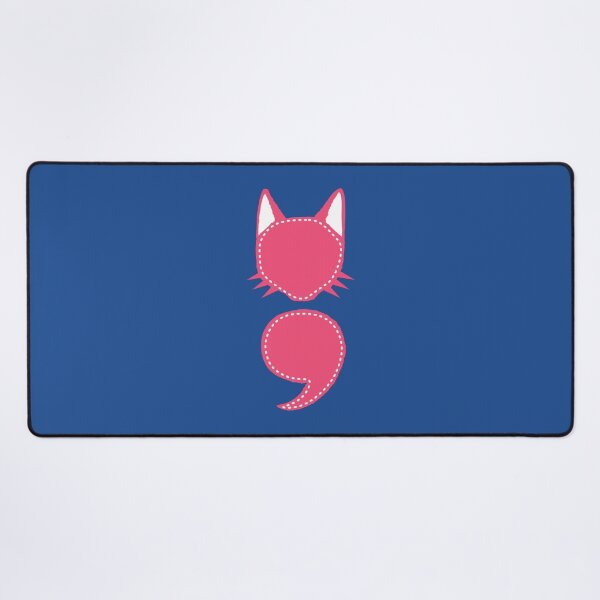 Item preview, Semicolon Cat designed and sold by THROUGH-LIFE.