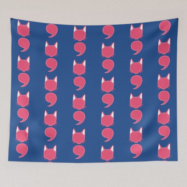 Item preview, Semicolon Cat designed and sold by THROUGH-LIFE.