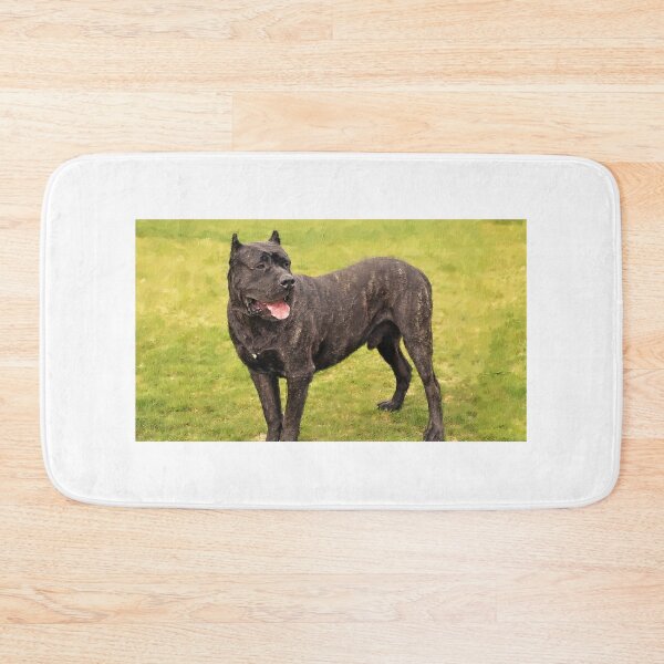 Item preview, Presa Canario staying alert - digital painting designed and sold by NickoPrints.