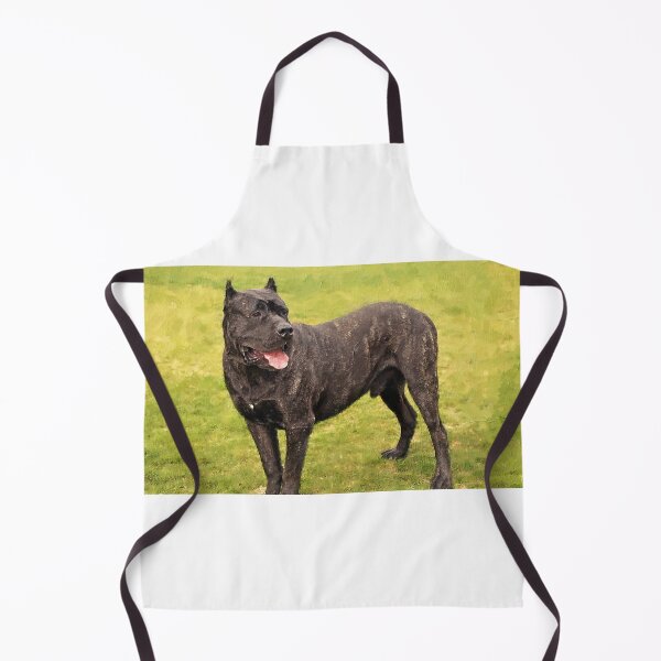 Item preview, Presa Canario staying alert - digital painting designed and sold by NickoPrints.