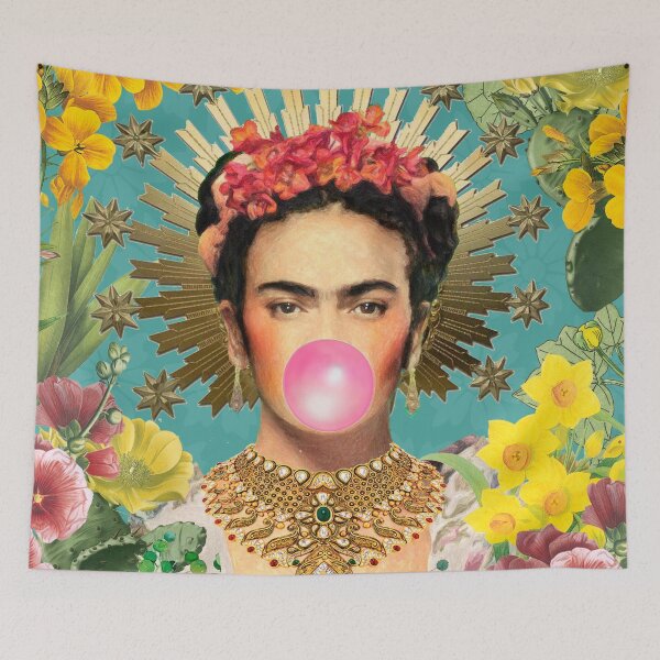 Item preview, Frida Kahlo Crown and Bubble gum designed and sold by Muycote.