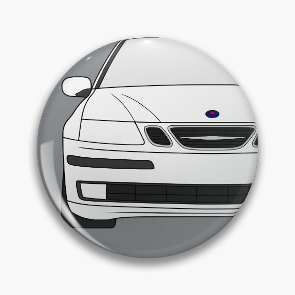 Item preview, Saab 9-3 2003-2007 white color designed and sold by EdimDesign.