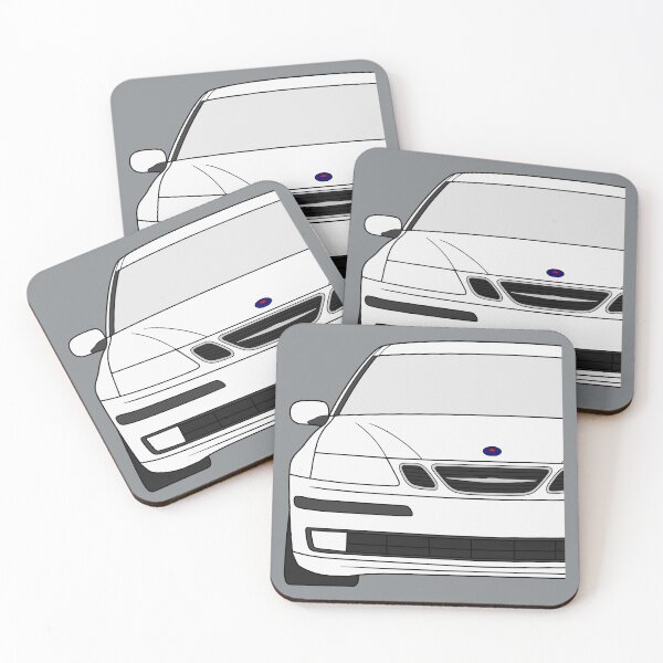 Item preview, Saab 9-3 2003-2007 white color designed and sold by EdimDesign.