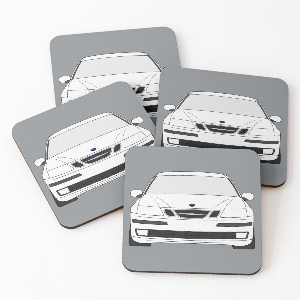 Item preview, Saab 9-3 2003-2007 white color designed and sold by EdimDesign.