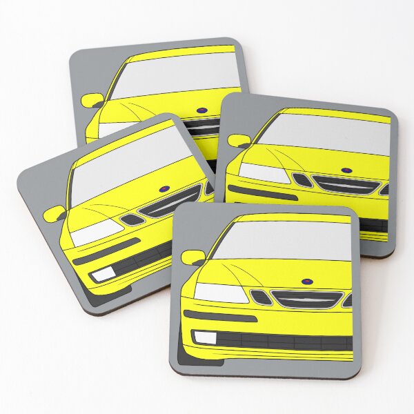 Item preview, Saab 9-3 2003-2007 yellow color designed and sold by EdimDesign.