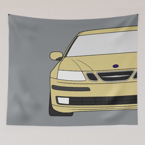 Artikelvorschau, Saab 9-3 2003-2007 Beigefarbe entworfen und verkauft von EdimDesign.