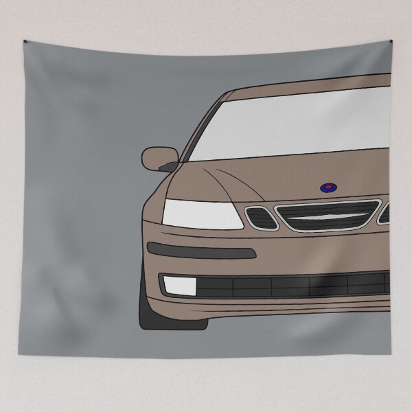 Artikelvorschau, Saab 9-3 2003–2007, braune Farbe entworfen und verkauft von EdimDesign.