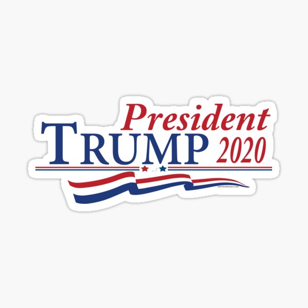 President Trump 2020 Sticker
