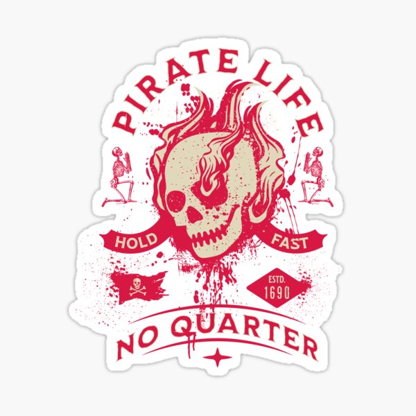 Pirate Life' Sticker