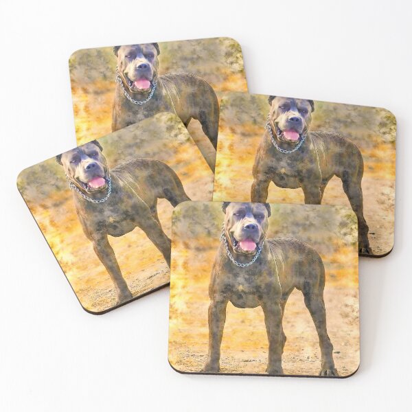 Item preview, Cane Corso pen and watercolor designed and sold by NickoPrints.