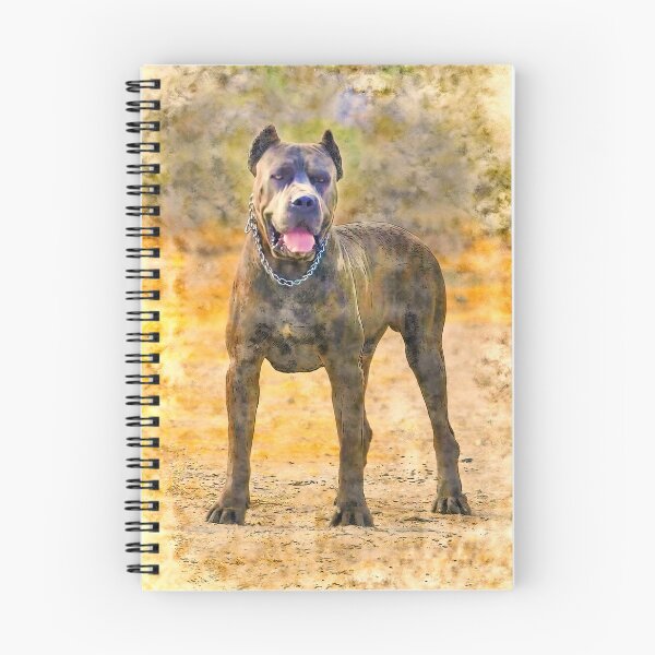 Item preview, Cane Corso pen and watercolor designed and sold by NickoPrints.