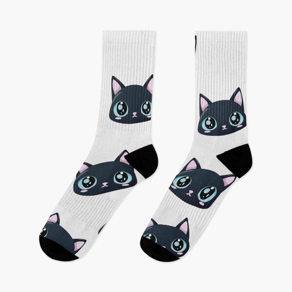 Item preview, Kawaii Cat Pattern designed and sold by GiakaiArt.