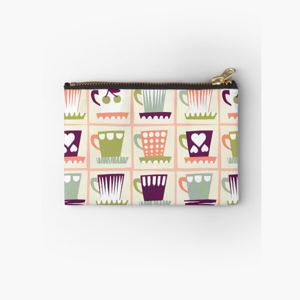 Item preview, Retro Coffee & Tea Cups Collection - Minimal graphic collage art designed and sold by Dominiquevari.