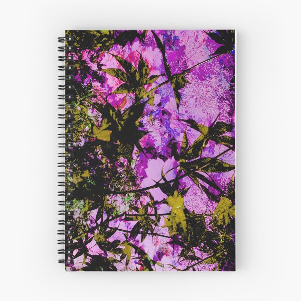 Aperçu de l'œuvre Feuilles d'automne à thème magenta créée et vendue par Mircea Boboc.