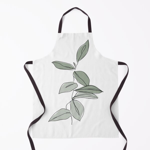 Item preview, green leaves pattern art designed and sold by noha alzohbi.