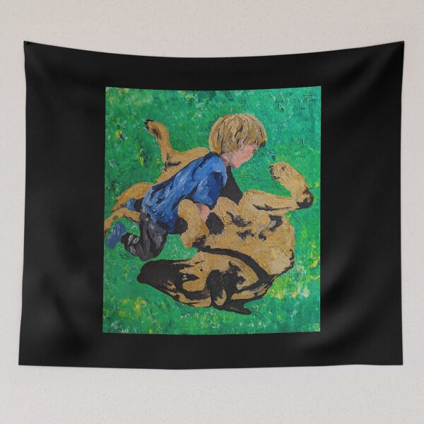 Item preview, Ru Bear and the boy designed and sold by ReadStudios99.