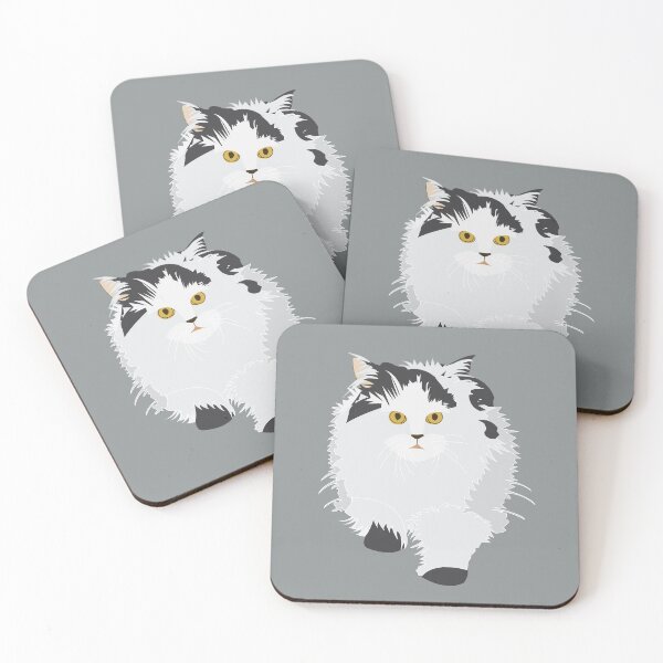 Item preview, Gato persa designed and sold by Nisha Prabhu.