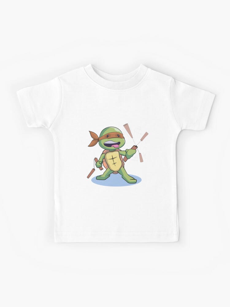 Teenage Mutant Ninja Turtles Mikey Adult Short Sleeve T-Shirt