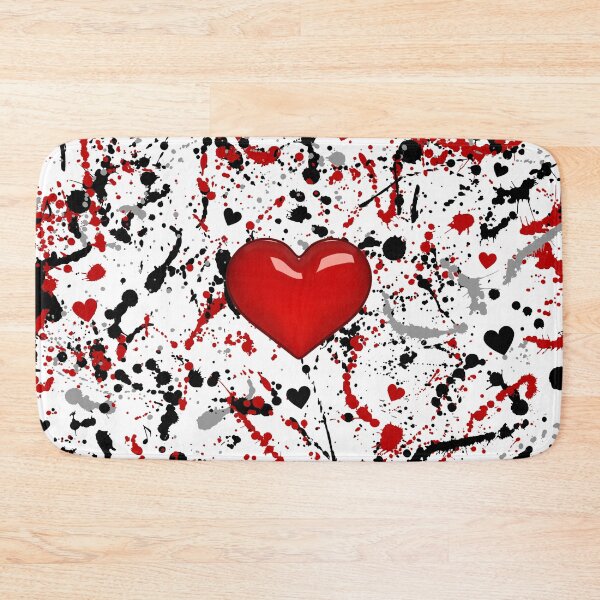 Item preview, Paint Splatter Hearts! designed and sold by davechi-stone.