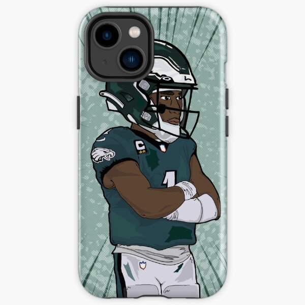 Philadelphia Eagles Helmet Hard-shell Logo Phone Case - iPhone