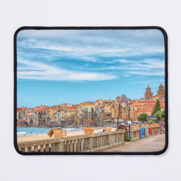 Item preview, Cefalu Seafront designed and sold by Viv Thompson Photography .