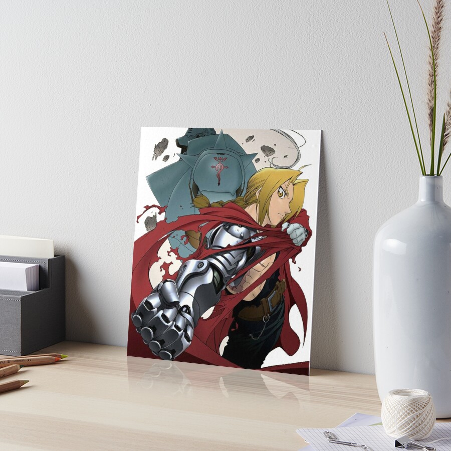 Fullmetal Alchemist BROTHERHOOD - The Elric Bros! | Art Board Print