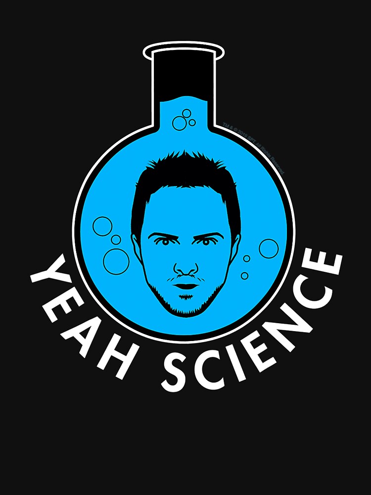 "Breaking Bad Jessie Yeah Science Text Portrait" Tshirt for Sale by