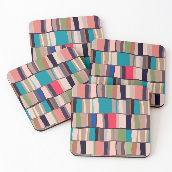 Item preview, Etchnic Scandinavian Pattern - Vertical Stripes - Pastel Beige designed and sold by MyArt23.