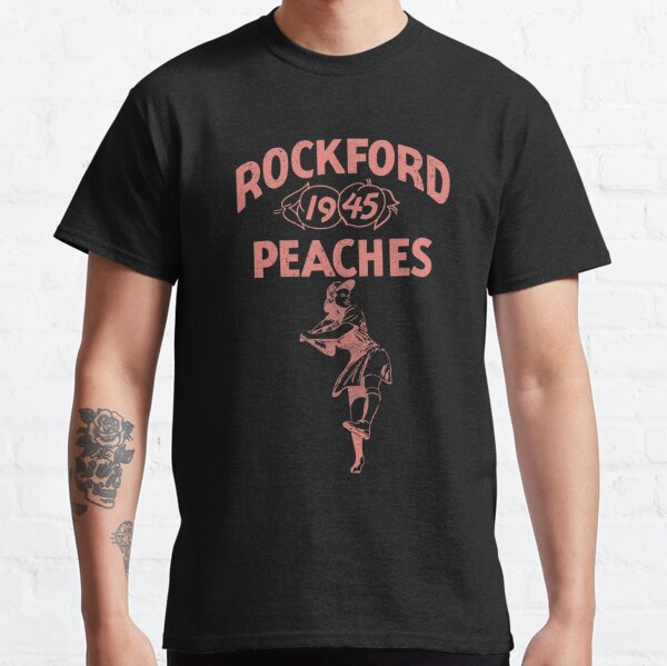 Rockford Peaches Spring Training Unisex Retro T-shirt