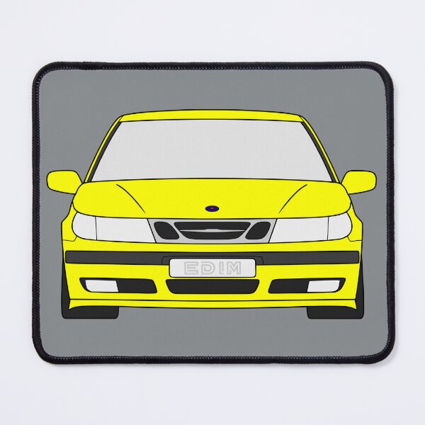 Item preview, Saab 9-5 1997-2001 pre-facelift yellow color designed and sold by EdimDesign.